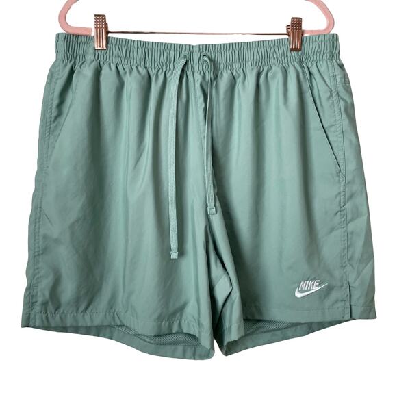 Nike Shorts Mens XL Green Sportswear Woven Lined Athletic Activewear Gym Workout - Picture 1 of 9